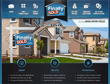 Tablet Screenshot of finallysold.com